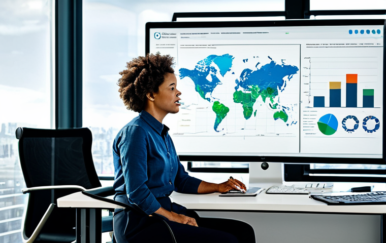 **
"A group of diverse researchers in a well-lit, modern office, collaborating on a data visualization of climate change impacts, fully clothed, appropriate attire, safe for work, perfect anatomy, correct proportions, professional environment, charts and graphs visible in the background, family-friendly, professional setting."
**